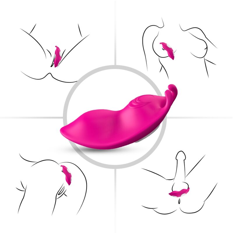 ARMONY - HONEYBEE TRAGBARES HÖSCHEN-VIBRATOR G-SPOT FUCHSIA - KOSTENLOSE APP