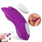 ARMONY - BUTTERFLY WEARABLE PANTIES VIBRADOR CONTROLE REMOTO ROXO