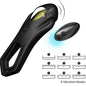 ARMONY - ROADSTER VIBRATOR DOUBLE RING CONTROLE REMOTO PRETO
