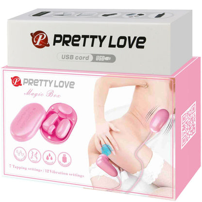 PRETTY LOVE - CAIXA MÁGICA BALA VIBRANTE E ESTIMULADOR ROSA