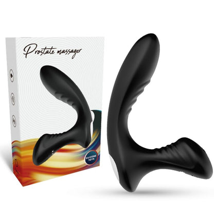 ARMONY - VIBRADOR STORM ANAL PRÓSTATA E PLUG CONTROLE REMOTO PRETO