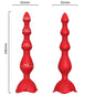 ARMONY - VIBRADOR ROSA PAGODA E PLUG ANAL VERMELHO