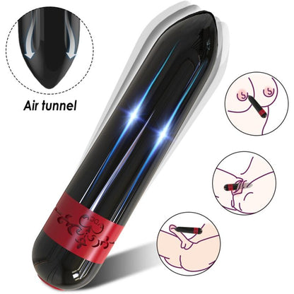 ARMONY - ROCKET VIBRADOR BALA PRETO
