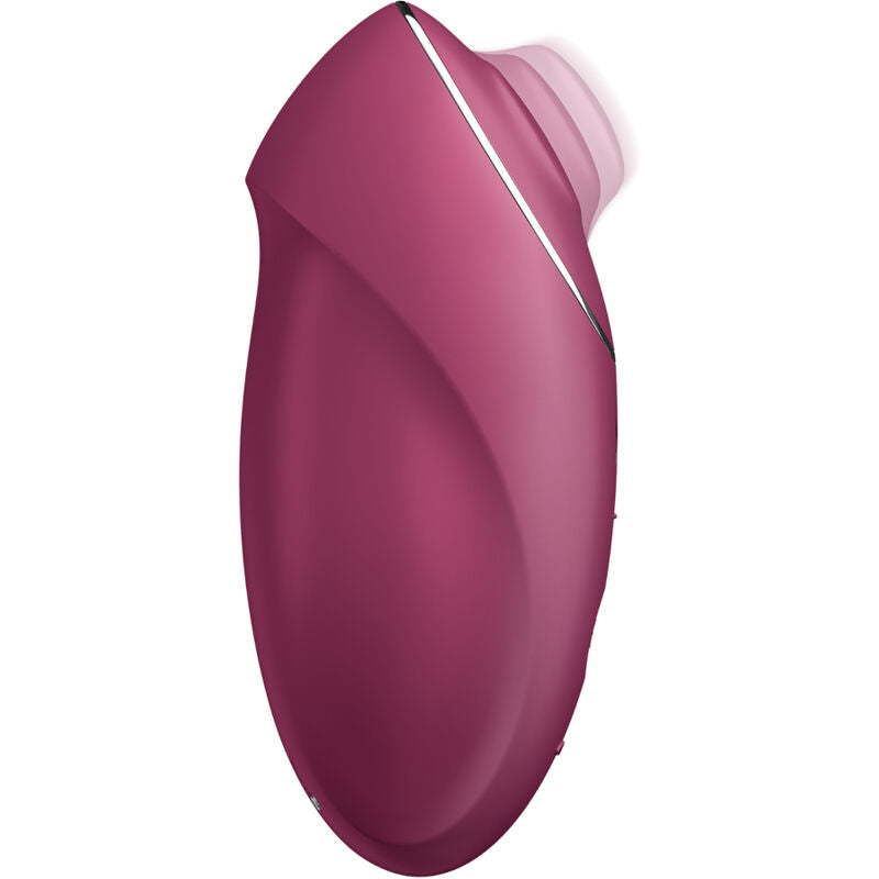 SATISFYER - TAP &amp; CLIMAX 1 AUFLEGEVIBRATOR ROT
