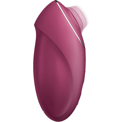 SATISFYER - TAP &amp; CLIMAX 1 AUFLEGEVIBRATOR ROT