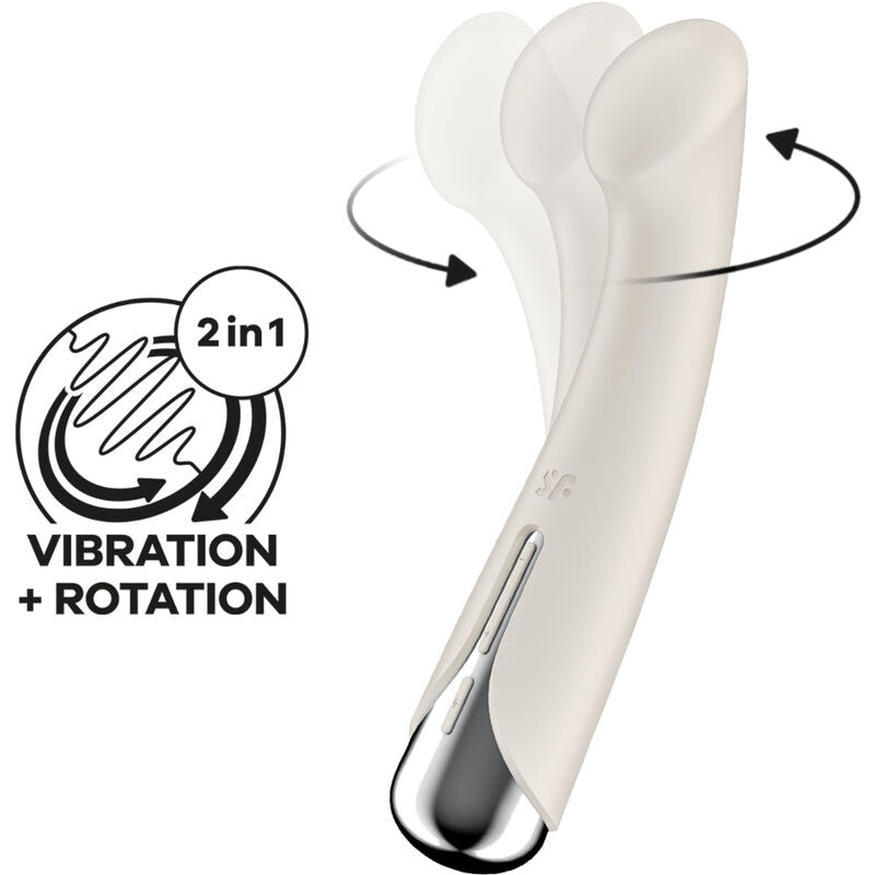 SATISFYER - G-SPORT 1 ROTATOR VIBRADOR GIRATÓRIO VERMELHO