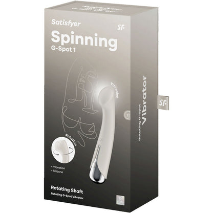 SATISFYER - G-SPORT 1 ROTATOR VIBRADOR GIRATÓRIO VERMELHO