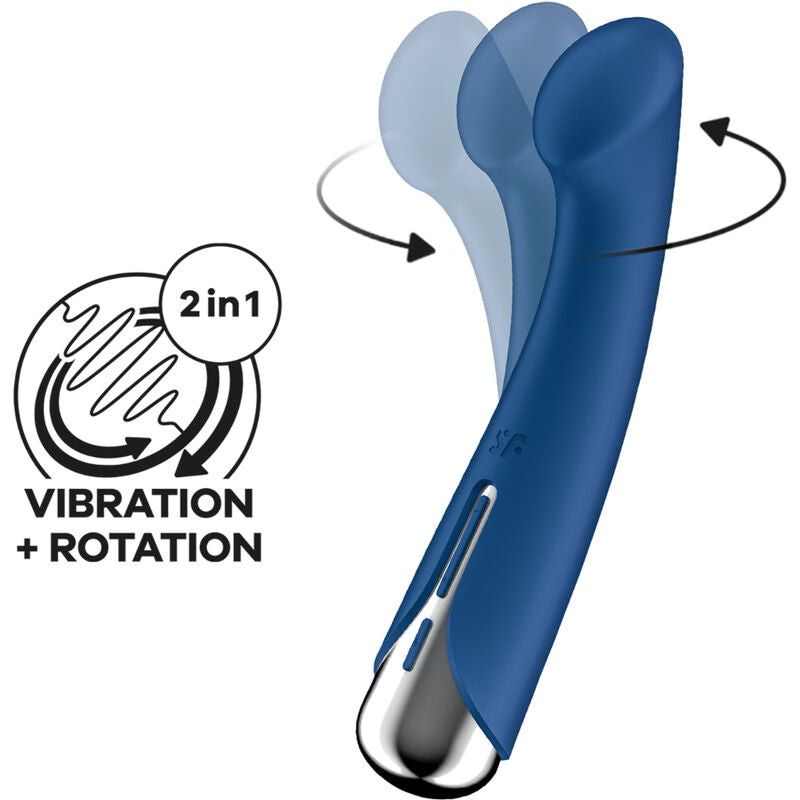 SATISFYER - G-SPORT 1 ROTATOR VIBRADOR GIRATÓRIO VERMELHO