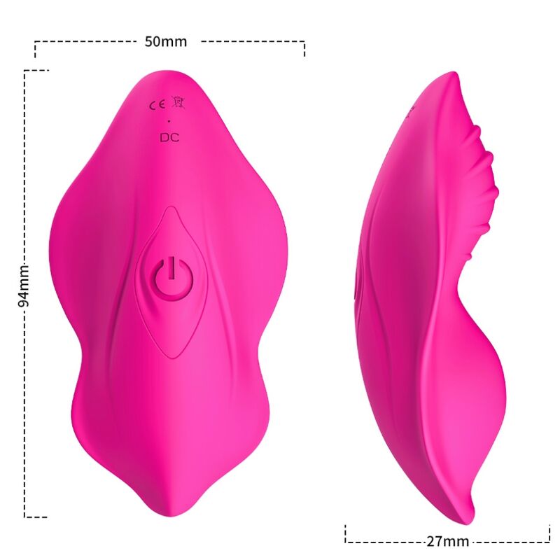 ARMONY - WHISPER WEARABLE PANTIES VIBRADOR CONTROLE REMOTO FÚCSIA