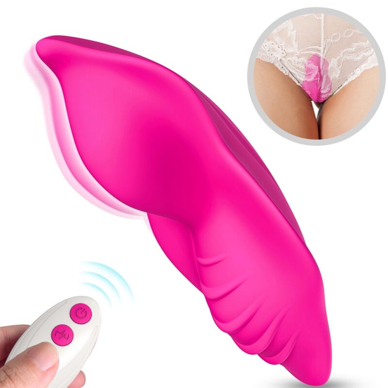 ARMONY - WHISPER WEARABLE PANTIES VIBRADOR CONTROLE REMOTO FÚCSIA