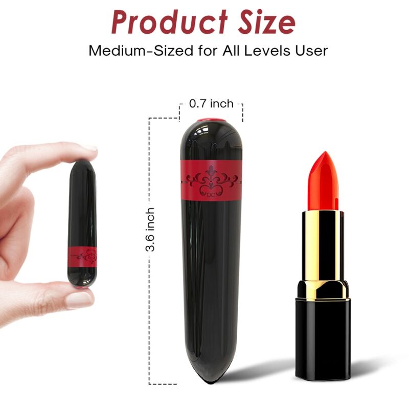 ARMONY - ROCKET VIBRATOR BULLET CONTROLE REMOTO PRETO