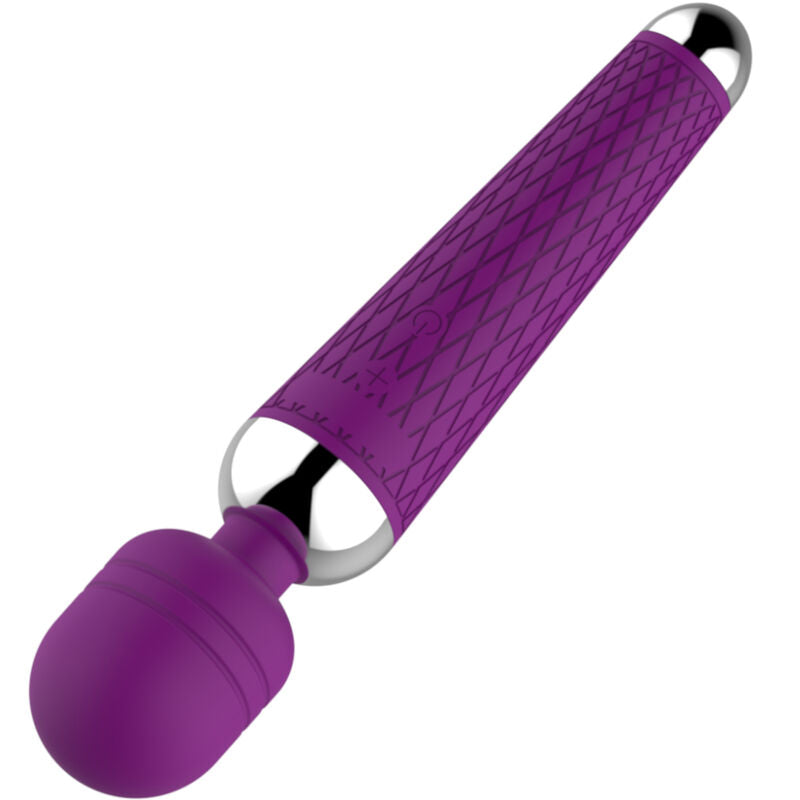 ARMONY - MASSAGEADOR DE CABEÇA FLEXÍVEL VIOLETA E VIBRADOR