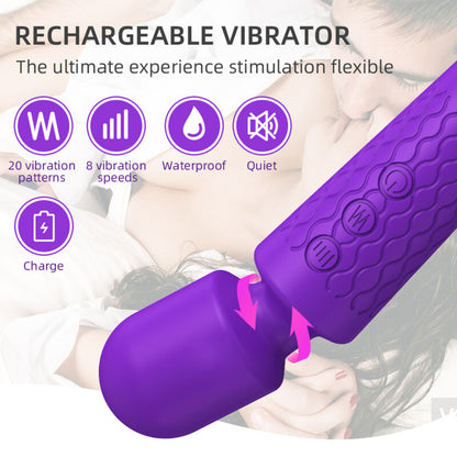 ARMONY - MASSAGEADOR E VIBRADOR VIOLETA