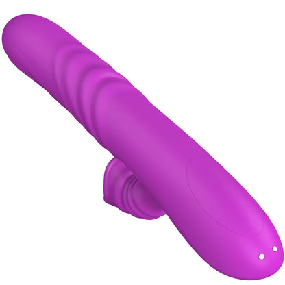 ARMONY - ANGELIA VIBRADOR MULTIFUNCIONAL COM LÍNGUA ESTIMULANTE EFEITO CALOR VIOLETA
