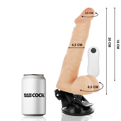 BASECOCK - CONTROLE REMOTO ARTICULÁVEL REALISTA CARNE 20 CM -O- 4,5 CM