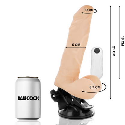 BASECOCK - REALISTISCHES, BIEGSAMES FLEISCH MIT FERNBEDIENUNG 21 CM -O- 5 CM