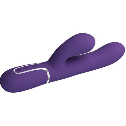 PRETTY LOVE - VIBRADOR MULTIFUNCIONAL PONTO G ROXO