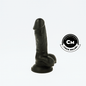 COCK MILLER - SILICONE DENSIDADE COCKSIL ARTICULÁVEL PRETO 13 CM