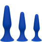 CALEXOTICS - KIT ALMIRANTE 3 PLUG ANAL AZUL