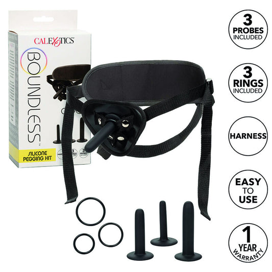 CALEXOTICS - KIT DE FIXAÇÃO DE SILICONE BOUNDLESS