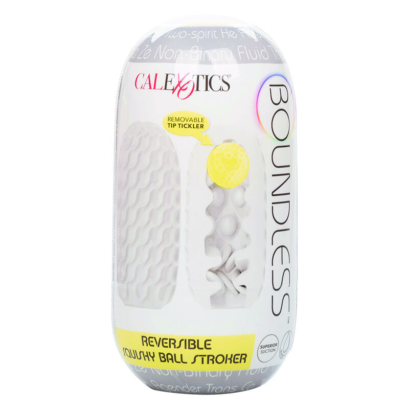 CALEXOTICS - BOUNDLESS REVERSIBLE SQUISHY BALL STROKE CINZA