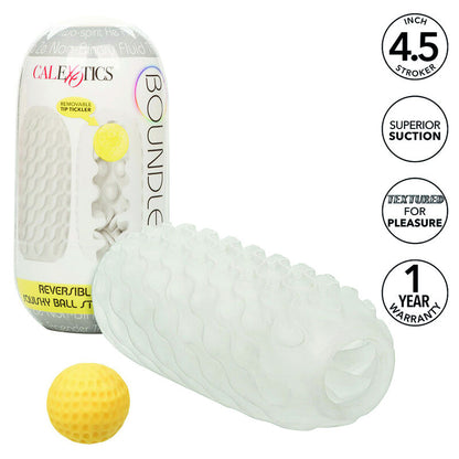 CALEXOTICS - BOUNDLESS REVERSIBLE SQUISHY BALL STROKE CINZA