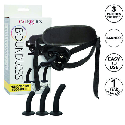 CALEXOTICS - KIT DE FIXAÇÃO DE CURVA DE SILICONE BOUNDLESS