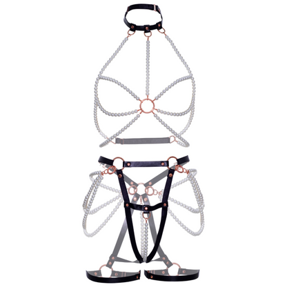 LEG AVENUE - BRA COM ARREIO E LIGA DE PÉROLA S