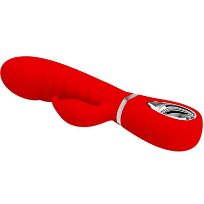 PRETTY LOVE - PRESCOTT MULTIFUNCIONAL VIBRADOR PONTO G VERMELHO