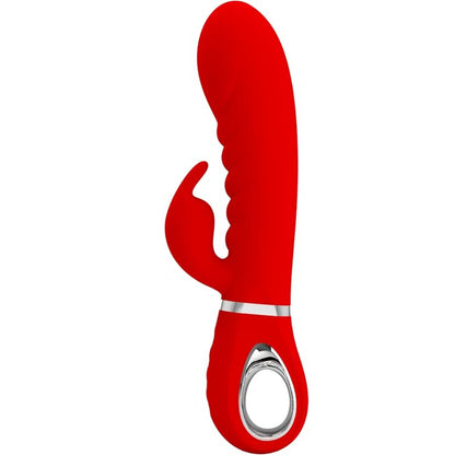PRETTY LOVE - PRESCOTT MULTIFUNCIONAL VIBRADOR PONTO G VERMELHO