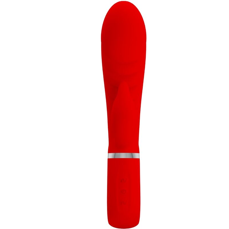 PRETTY LOVE - PRESCOTT MULTIFUNCIONAL VIBRADOR PONTO G VERMELHO