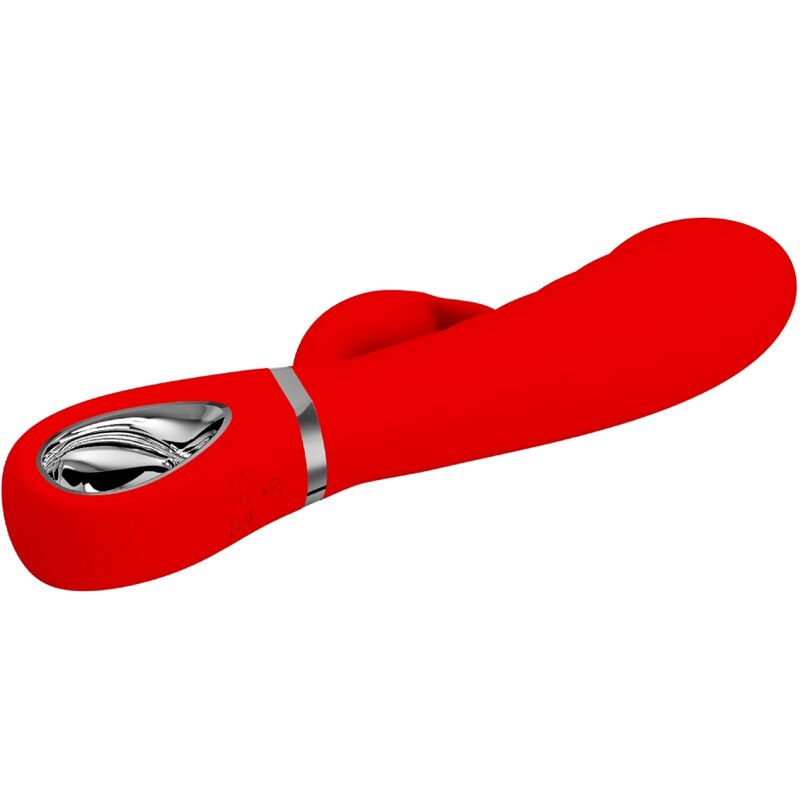 PRETTY LOVE - PRESCOTT MULTIFUNCIONAL VIBRADOR PONTO G VERMELHO