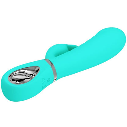 PRETTY LOVE - PRESCOTT MULTIFUNCIONAL VIBRADOR PONTO G VERDE ÁGUA