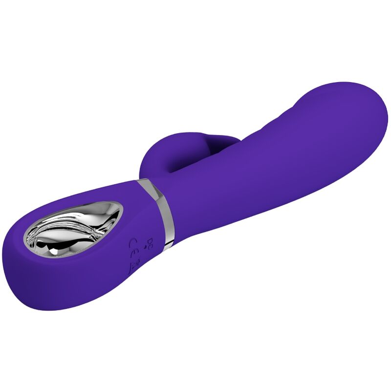 PRETTY LOVE - PRESCOTT MULTIFUNCIONAL VIBRADOR PONTO G ROXO