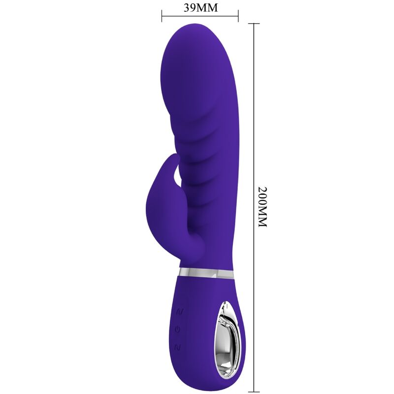 PRETTY LOVE - PRESCOTT MULTIFUNCIONAL VIBRADOR PONTO G ROXO