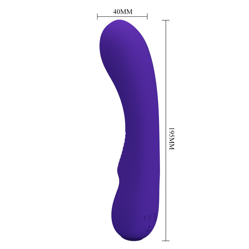 PRETTY LOVE - VIBRADOR RECARREGÁVEL PRESCOTT ROXO