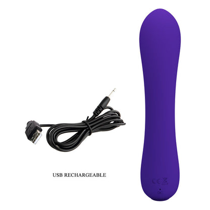 PRETTY LOVE - VIBRADOR RECARREGÁVEL PRESCOTT ROXO