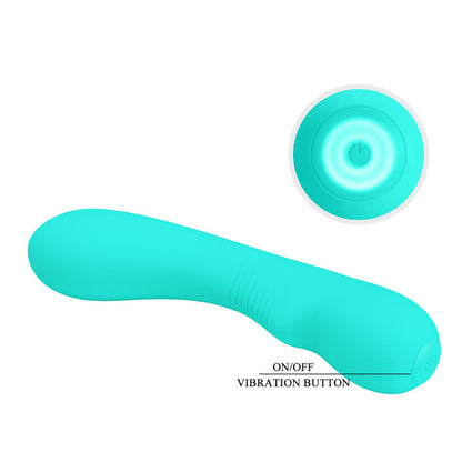 PRETTY LOVE - VIBRADOR RECARREGÁVEL PRESCOTT AQUA GREEN