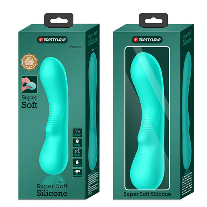 PRETTY LOVE - VIBRADOR RECARREGÁVEL PRESCOTT AQUA GREEN