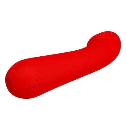 PRETTY LOVE - VIBRADOR RECARREGÁVEL CETUS VERMELHO
