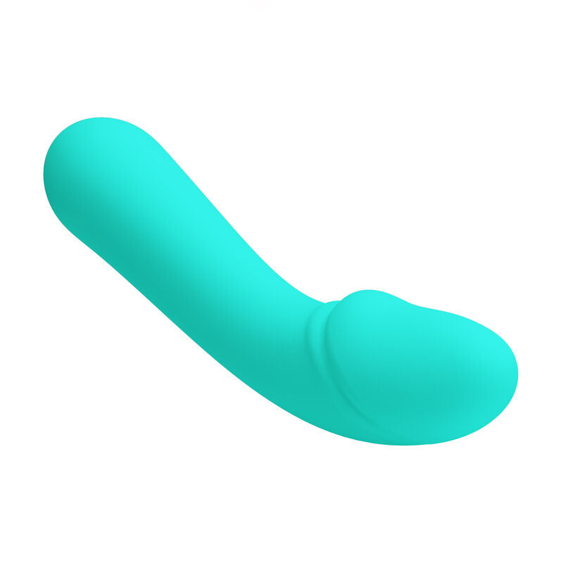 PRETTY LOVE - VIBRADOR RECARREGÁVEL CETUS AQUA GREEN