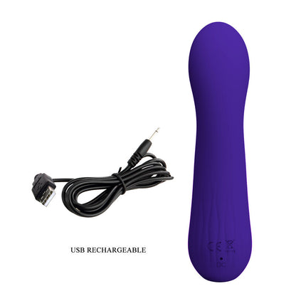 PRETTY LOVE - FAUN VIBRADOR RECARREGÁVEL ROXO