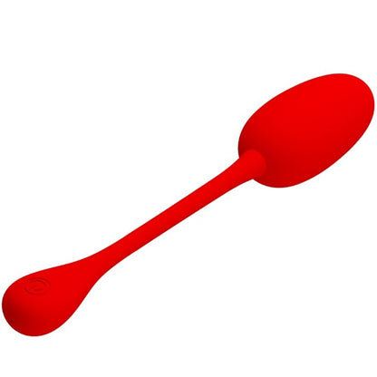 PRETTY LOVE - OVO VIBRANTE RECARREGÁVEL KNUCKER VERMELHO