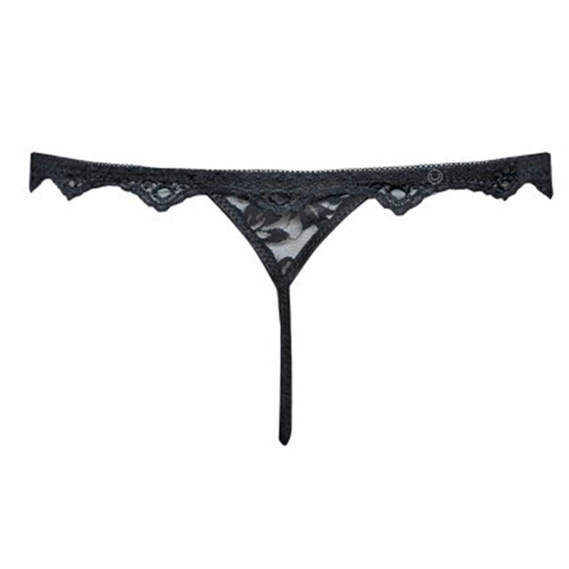 LIVCO CORSETTI FASHION - BELITA LC 90231 SUTIÃ + CALCINHA + CINTO-LIGA PRETO S/M
