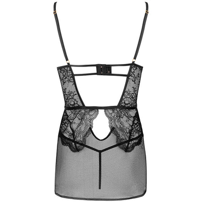 LIVCO CORSETTI FASHION - BARIRIN LC 90633 CAMISA + CALCINHA PRETA