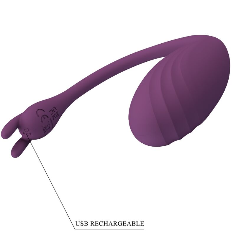 PRETTY LOVE - CATALINA VIBRATOR APP CONTROLE REMOTO ROXO