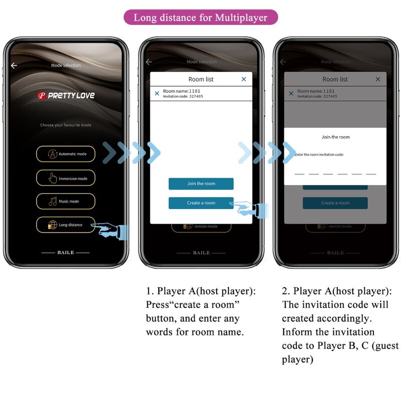 PRETTY LOVE - CATALINA VIBRATOR APP CONTROLE REMOTO ROXO