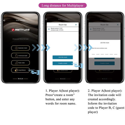 PRETTY LOVE - CATALINA VIBRATOR APP CONTROLE REMOTO ROXO