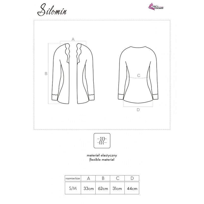 LIVCO CORSETTI FASHION - SILOMIN LC 1401 BODY + VESTIDO PRETO TAMANHO ÚNICO