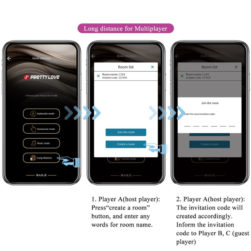 PRETTY LOVE - CONTROLE REMOTO DE VIBRAÇÃO BILLY ROXO APLICATIVO GRATUITO